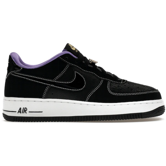 Nike Air Force 1 Low 07 LV8 World Champ Black Purple (GS)