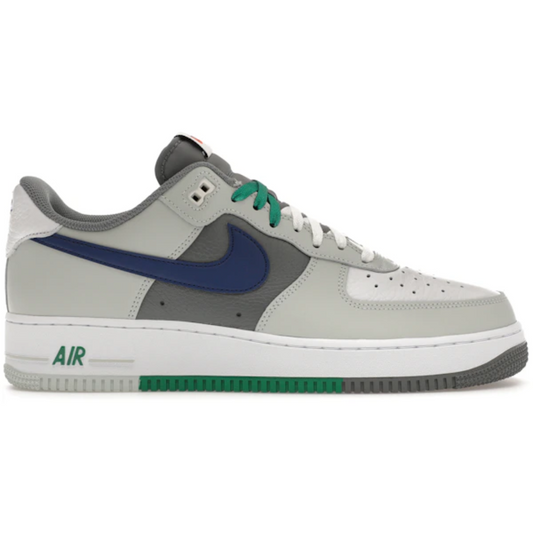 Nike Air Force 1 Low '07 LV8 Split Light Silver Deep Royal Blue